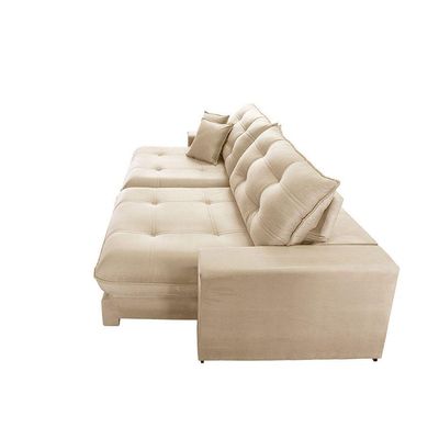 Sofá Duque Dois Módulos De 90cm B25cm Meu Sofá Online A294 Linho Creme