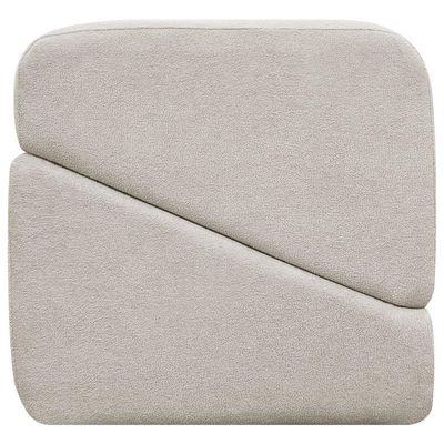 Puff Decorativo Para Sala Sense Persa Bouclé