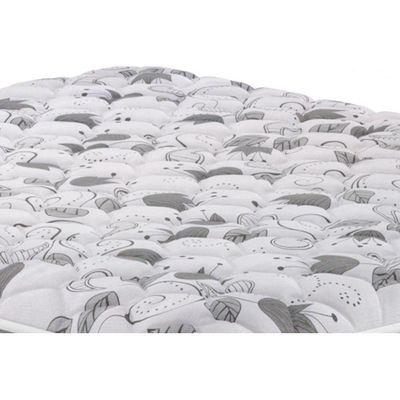 Cama Box Baú King: Colchão Ortopédico Probel D45 Guarda Costas Próextreme Plus + Base Crc Suede Gray (193x203)