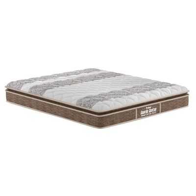 Colchão Casal Anatômico D33 - Firmepedic Guarda Costas Próintense Plus Pillow Top Brown (138x188x28) - Probel