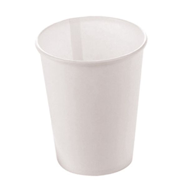 Copo de Papel Silver Liso Branco com 10 Unidades Copo de Papel Silver Liso Branco com 10 Unidades