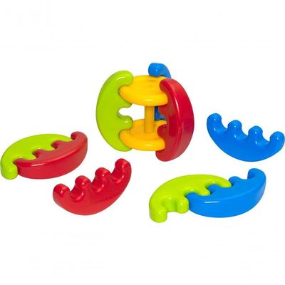 Bola Didática De Encaixar Em Gomos - Brinquedo Para Bebês