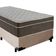 Cama Box Suede Solteiro + Colchão Sereneprime Molas Ensacadas 88x188x65 Bege