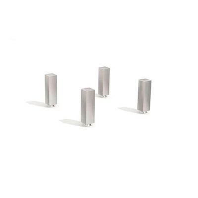 Módulo Cozinha Kappesberg Maxxi Kit c/ 4 Pés PVC PE4 Cromado Cromada-Kappesberg