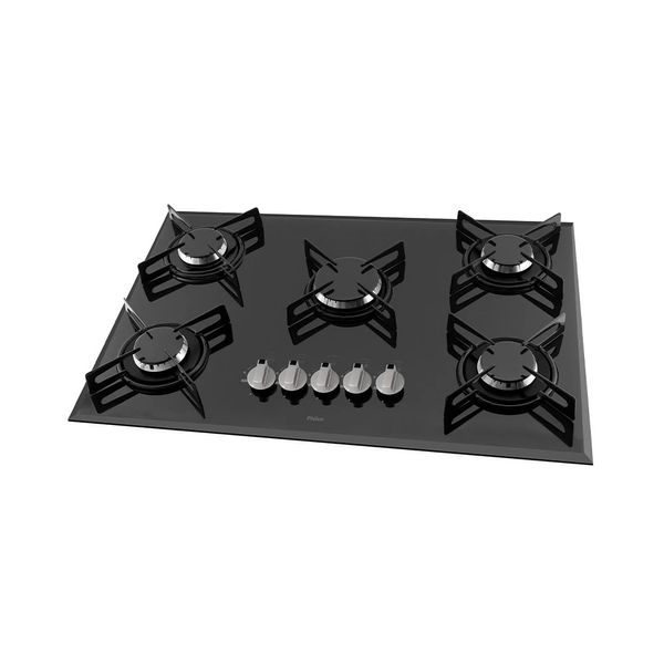 Cooktop a Gás Philco 5 Bocas Cook Chef 5 Bisote - Bivolt Cooktop a Gás Philco 5 Bocas Cook Chef 5 Bisote - Bivolt