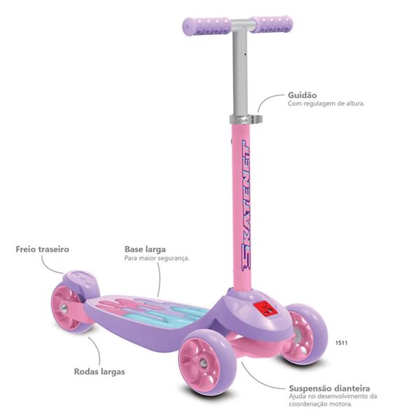 Skatenet Bandeirante Plus Slime