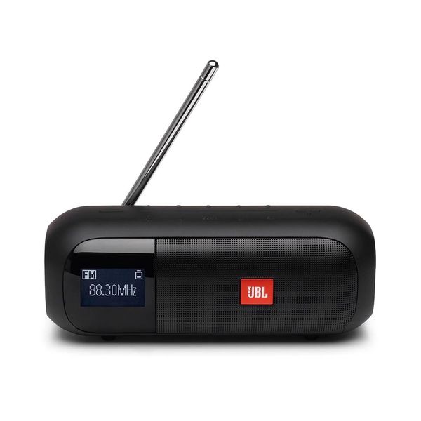 Caixa de Som JBL Tuner 2 FM Rádio FM Portátil À Prova D`água com Bluetooth Preta