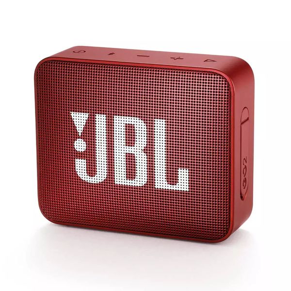 Caixa de Som JBL GO 2 Portátil À Prova D`água com Bluetooth Vermelha