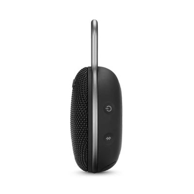 Caixa de Som JBL Clip 3 Portátil à Prova D'água com Bluetooth Preta