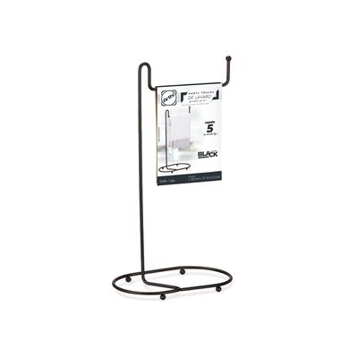 Porta Toalha para Lavabo Arthi Preto