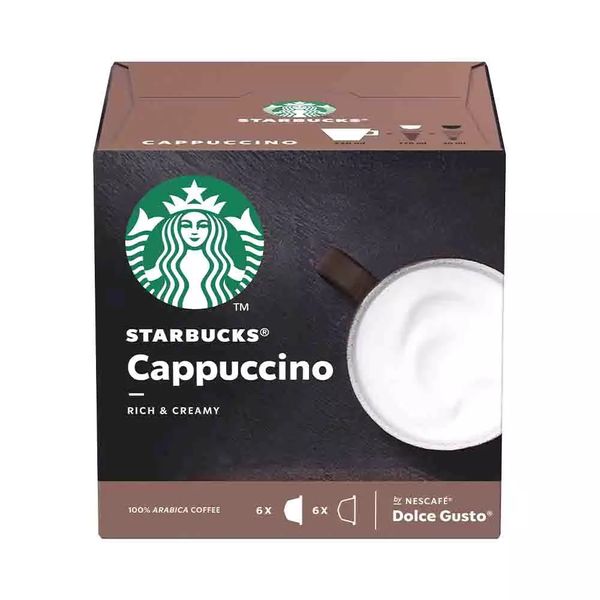Cápsulas Starbucks Cappuccino Nestlé 12 Unidades 120g