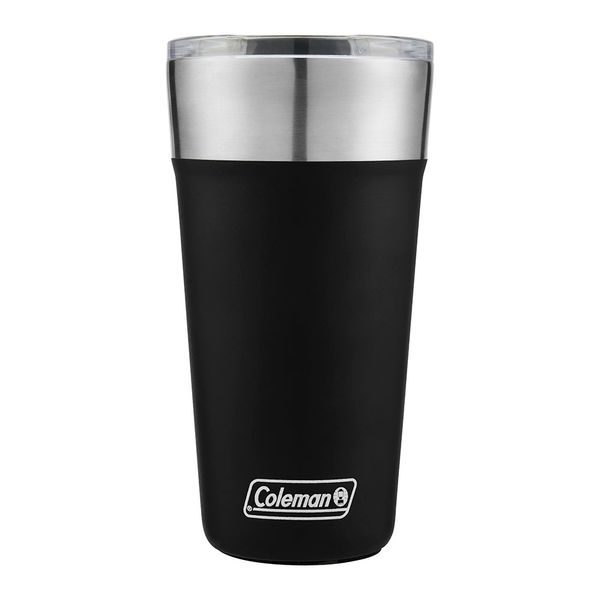 Copo Térmico Coleman com Tampa e Abridor Preto 600ml Copo Térmico Coleman com Tampa e Abridor Preto 600ml
