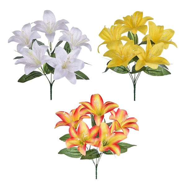 Bouquet Grillo Lírio Tigre X5 - Item Sortido Bouquet Grillo Lírio Tigre X5 - Item Sortido