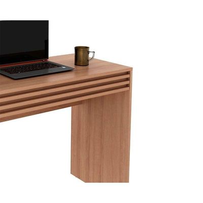 Mesa Escrivaninha Juvenil Com 1 Gaveta Ripada Me4173 Branco Tecno Mobili