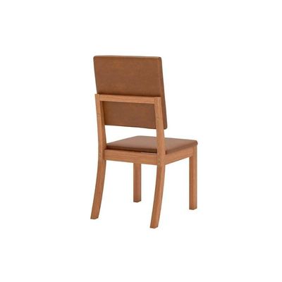 Cadeira De Cozinha Milla Plus Kit 2 Un Nature Courano Caramelo