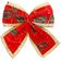Kit 24 Enfeite Laços Natalino Vermelho árvore Natal De 12cm