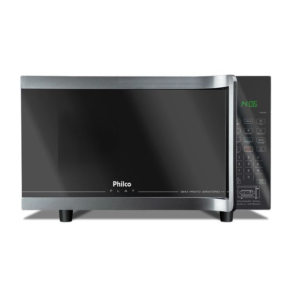 Micro-ondas Philco PMO28TF 28 Litros Preto - 220V Micro-ondas Philco PMO28TF 28 Litros Preto - 220V