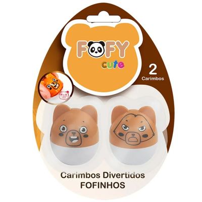 CARIMBOS DIVERTIDOS FOFINHOS - FF3001 - FOFY