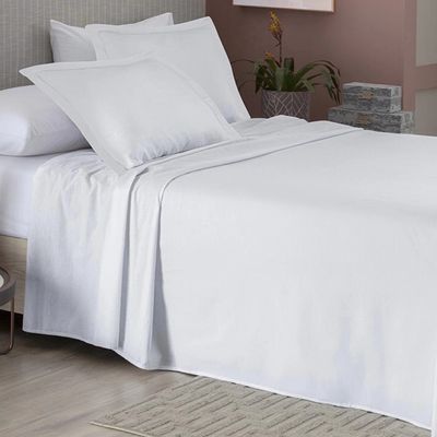 Jogo de Cama Solteiro Camesa Essencial Neo 100% Algodão Cinza 3 Peças