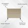 Cabeceira Cama Ivy Para Cama Queen 160 Cm Suede Nude, Suede