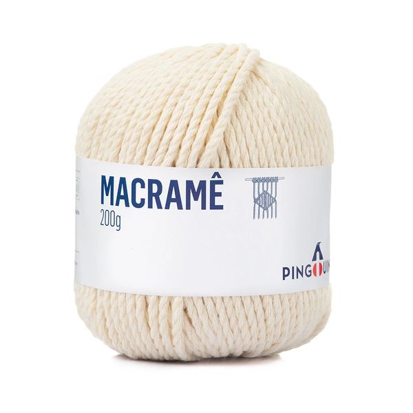 Fio Pingouin para Macrame 200g 2655 2219 Massa