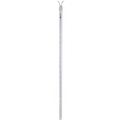 Cascata Chuva De Neve 180 Leds Natal 8 Tubos Enfeite Pisca Pisca Natalino Iluminaçao Decoraçao Queda Gelo