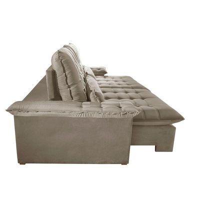 Sofá Victory Veludo 2 Módulos De 100cm B25cm Meu Sofá Online B002 Veludo Capuccino