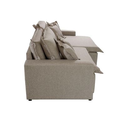 Sofá Montreal Veludo 2 Módulos De 90cm B25cm Meu Sofá Online B002 Veludo Capuccino