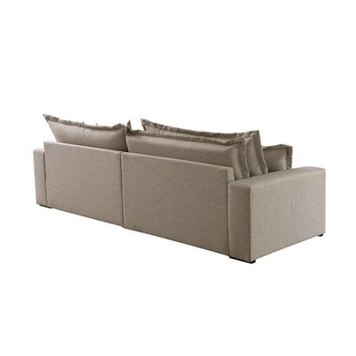 Sofá Montreal Veludo 2 Módulos De 90cm B25cm Meu Sofá Online B002 Veludo Capuccino