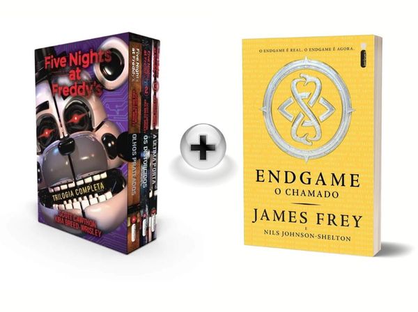 Kit de Livros: Box Five Nights at Freddy's - Trilogia Completa e Endgame: O Chamado Capa Comum