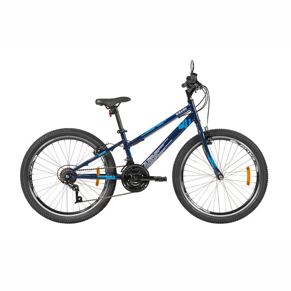 Bicicleta Caloi Infantil Max Aro 24 Azul com 21 Marchas