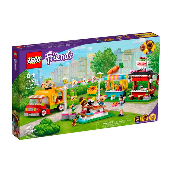 Friends Lego Mercado de Comida de Rua