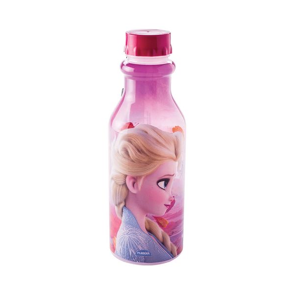 Garrafa Retrô Plasútil Frozen Elsa 500ml Garrafa Retrô Plasútil Frozen Elsa 500ml