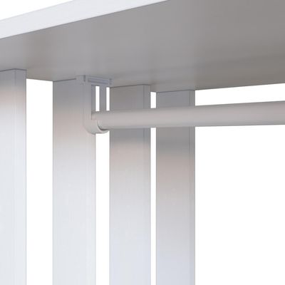 Guarda Roupa Closet 183x100cm Branco Montana Proddy