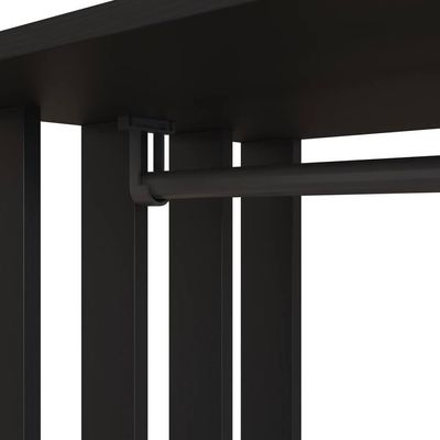 Guarda Roupa Closet 183x100cm Preto Montana Proddy
