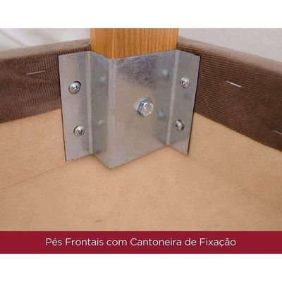 Kit 6 Cadeiras Sala Jantar Milla 6 Un Nature Suede Light Linho