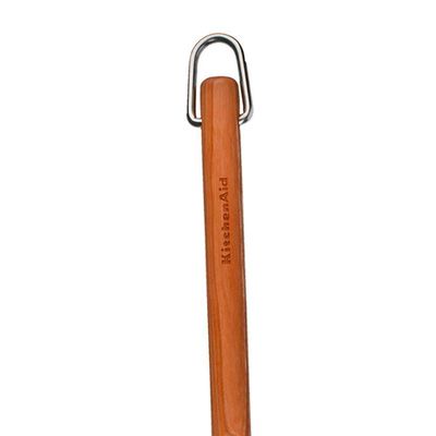 Espátula Batedora Silicone Cabo De Madeira Luxo Kitchenaid