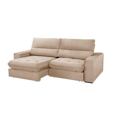 Sofá Aspem Linho 02 Módulos De 80cm B25cm Meu Sofá Online A226 Linho Bege