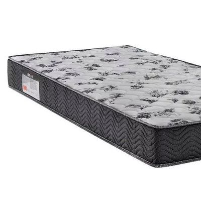 Cama Box Baú Solteiro Suede + Colchão De Espuma D33 - Sereneprime - 88cm Bege