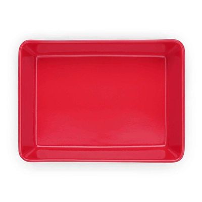 Assadeira Retangular 33cm Gourmet Vermelho - Jomafe