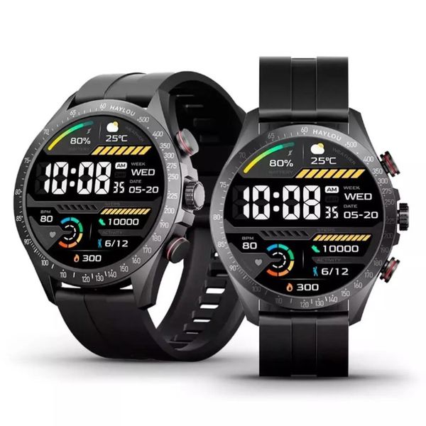 Smartwatch Haylou Solar Pro com Tela AMOLED e IP68 Preto