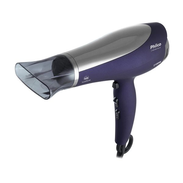 Secador de Cabelo Philco Chrome Blue PSC08AZE Azul 2100W