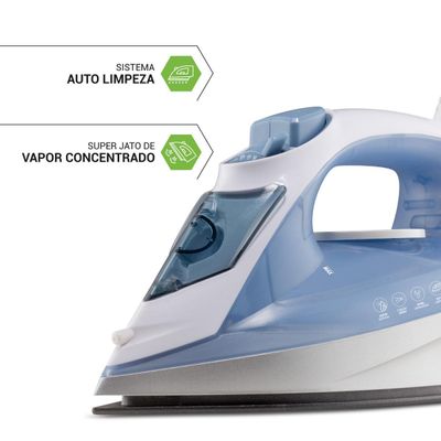 Ferro a Vapor Philco 245ml PFV40 Base Antiaderente 127V