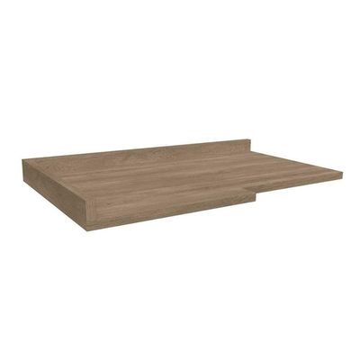 Módulo Cozinha Nox Tampo Para Balcão Canto Reto E611 98cm Nogal