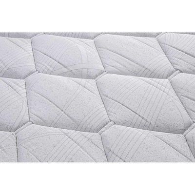Cama Box Solteirão: Colchão Molas Ensacadas Herval La Playa C1634 + Base Crc Suede Gray (96x203x28)