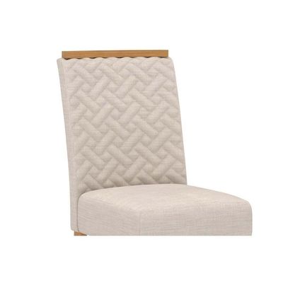 Kit 4 Cadeiras Sala Jantar Malu 4 Un Nature Suede Light Marrom Amendoa