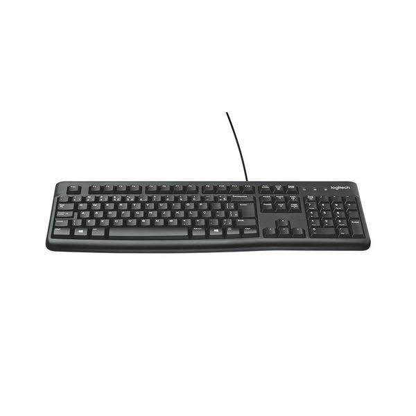 Teclado com Fio USB Logitech Preto K120 Teclado com Fio USB Logitech Preto K120