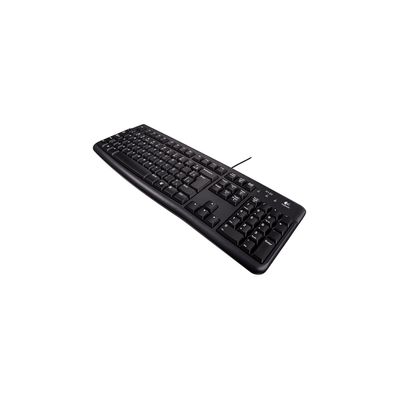 Teclado com Fio USB Logitech Preto K120