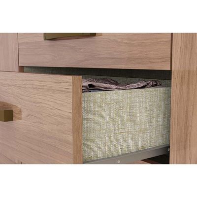Guarda Roupa Casal 6 Portas E 3 Gavetas Caju Da136 Branco - Henn
