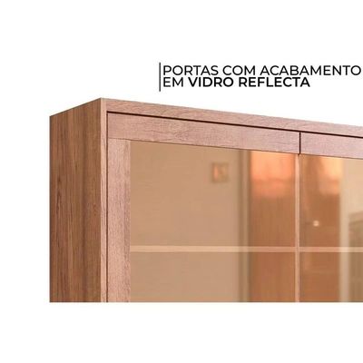 Kit Cozinha Modulada 3 Peças Versalis 1 Aéreo + Balcão + 1 Torre Quente C3p192 Freijó Grafite Herval